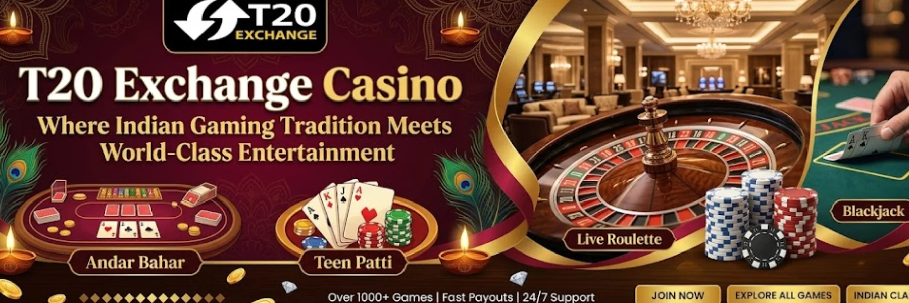 T20 Exchange Casino – Where Indian Gaming Tradition Meets World-Class Entertainment